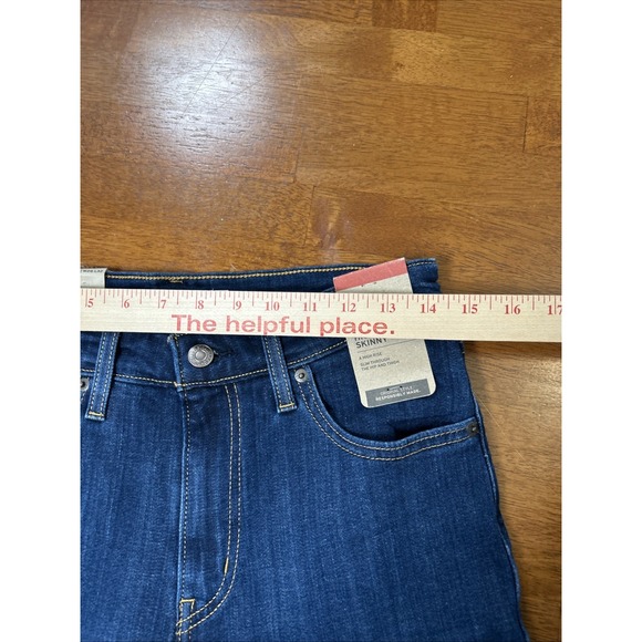 New Levi's 721 Jeans Women's Size 28 High Rise Skinny Blue Denim NWT - Picture 7 of 12
